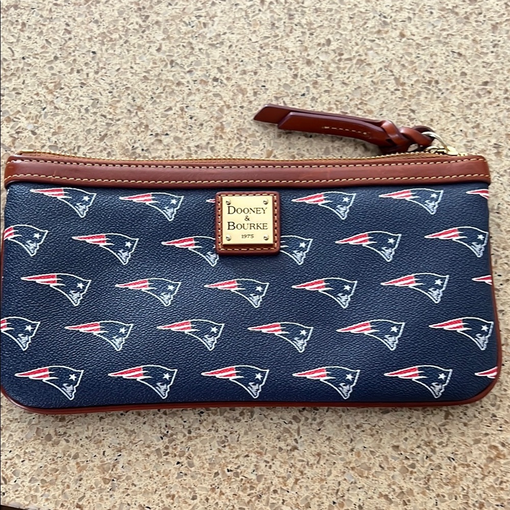 Dooney & Bourke Blue and Brown Wallets